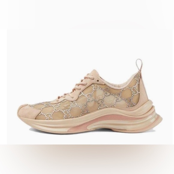 Gucci run logo sneakers size 38 - Picture 1 of 6
